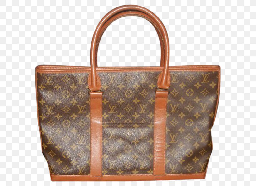 Tote Bag Leather Louis Vuitton Handbag, PNG, 597x597px, Tote Bag, Bag, Brown, Caramel Color, Hand Luggage Download Free