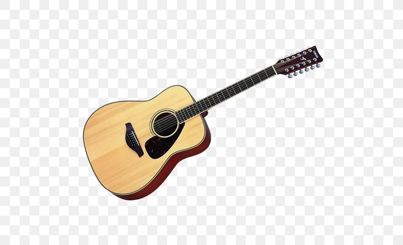 Twelve-string Guitar Acoustic Guitar Yamaha FG720S String Instruments, PNG, 500x500px, Watercolor, Cartoon, Flower, Frame, Heart Download Free