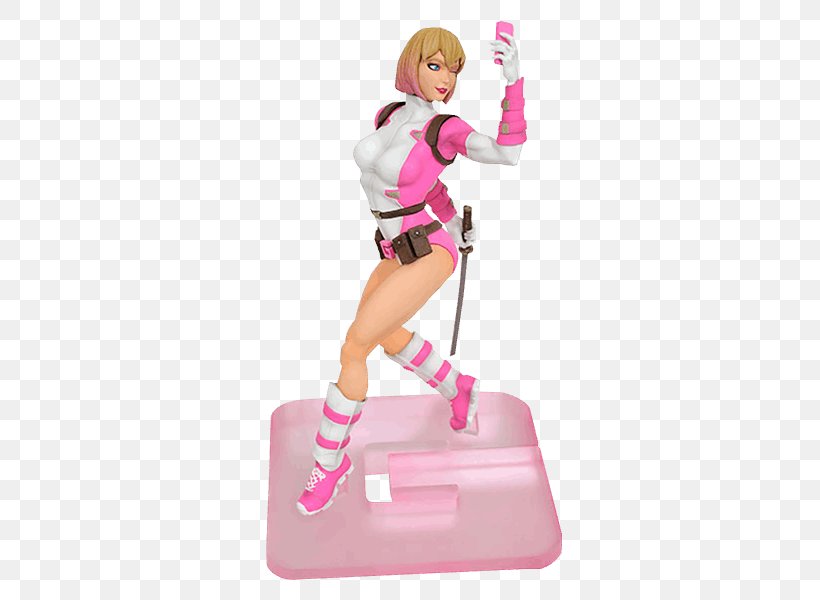 Gwen Stacy Deadpool Daredevil Gwenpool Thunderbolt Ross, PNG, 600x600px, Gwen Stacy, Action Toy Figures, Comics, Daredevil, Deadpool Download Free