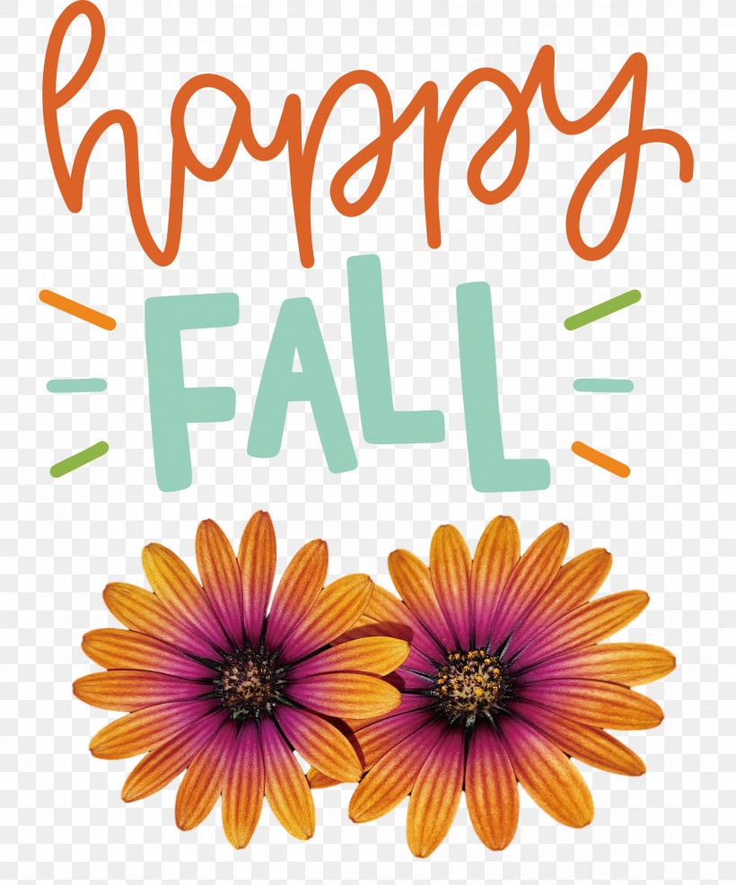 Happy Fall, PNG, 2494x3000px, Happy Fall, Color, Cut Flowers, Floral Design, Flower Download Free