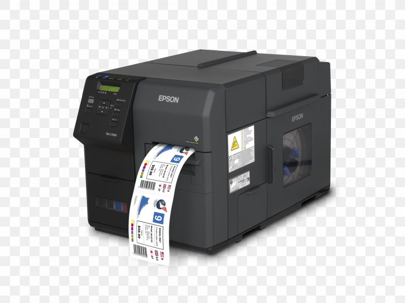 Label Printer Epson Inkjet Printing, PNG, 4184x3138px, Label Printer, Barcode, Color Printing, Druckkopf, Electronic Device Download Free