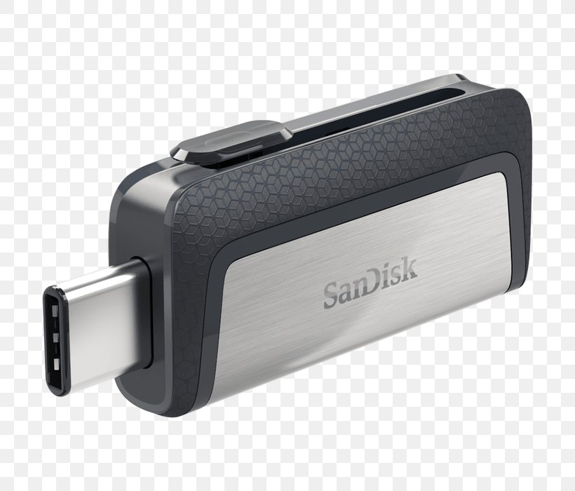 SanDisk Ultra Dual Drive USB Type-C USB Flash Drives SanDisk Ultra Dual USB 3.0 USB-C, PNG, 700x700px, Sandisk Ultra Dual Drive Usb Typec, Computer Data Storage, Computer Port, Data Storage Device, Electrical Connector Download Free