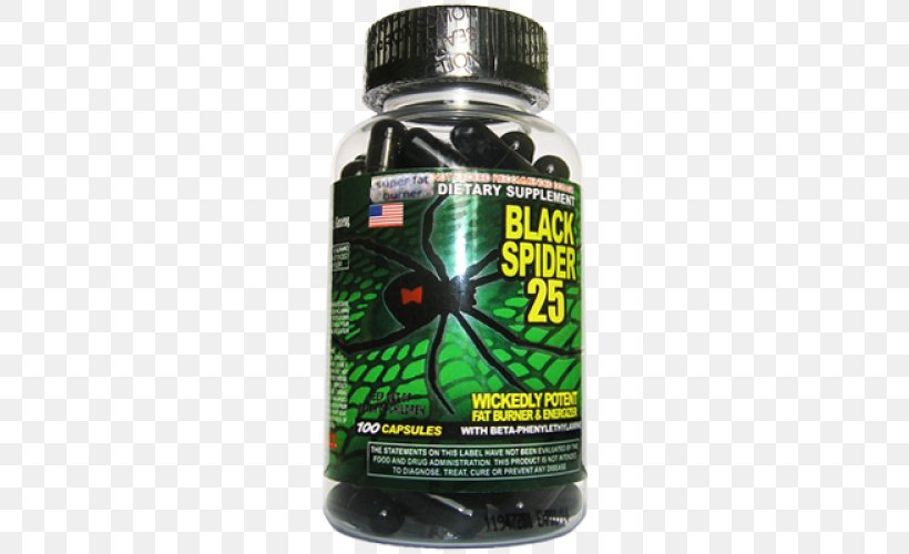 Spider Pharmaceutical Drug Ephedra Dietary Supplement Southern Black Widow, PNG, 500x500px, Spider, Artikel, Aspirin, Bodybuilding Supplement, Capsule Download Free