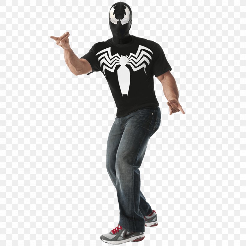 T-shirt Venom Costume Mask Marvel Comics, PNG, 850x850px, Tshirt, Clothing, Costume, Costume Party, Halloween Costume Download Free