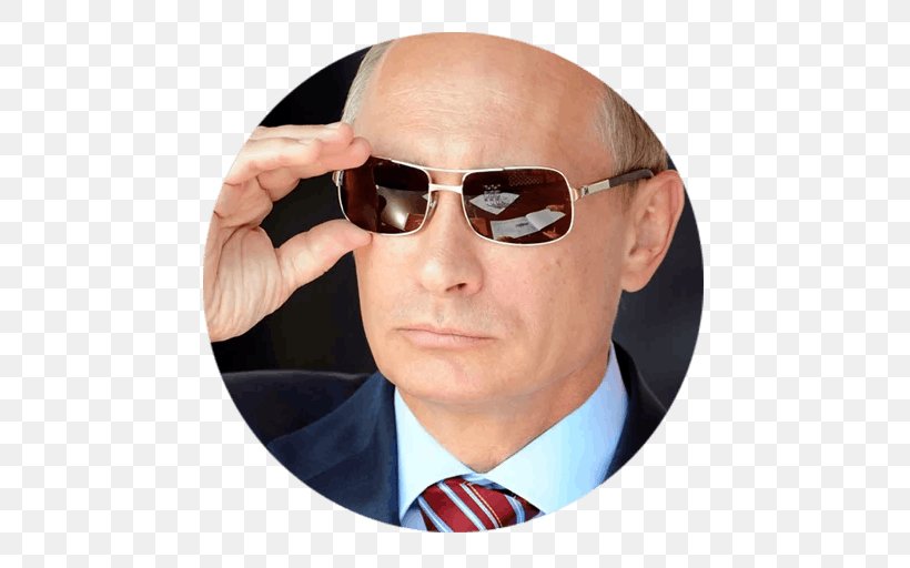 Vladimir Putin President Of Russia Politician, PNG, 512x512px, Vladimir Putin, Chin, Dmitry Medvedev, Donald Trump, Eyewear Download Free