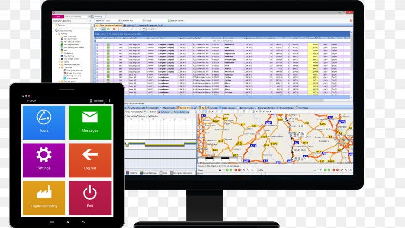 Computer Software Android Transportation Management System, PNG, 1230x694px, Computer Software, Android, Communication, Computer, Computer Monitor Download Free