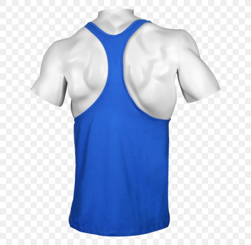 Sleeveless Shirt Gold's Gym Fitness Centre T-shirt Top, PNG, 800x800px, Sleeveless Shirt, Active Shirt, Blue, Bodybuilding, Bodysuit Download Free