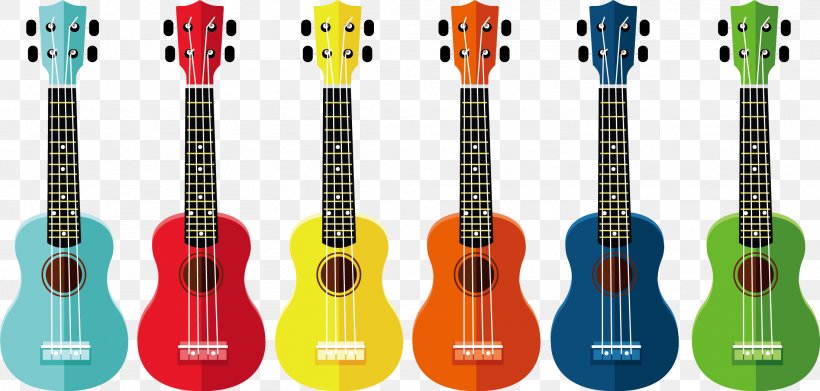 Ukulele Drawing Clip Art, PNG, 2206x1052px, Watercolor, Cartoon, Flower, Frame, Heart Download Free