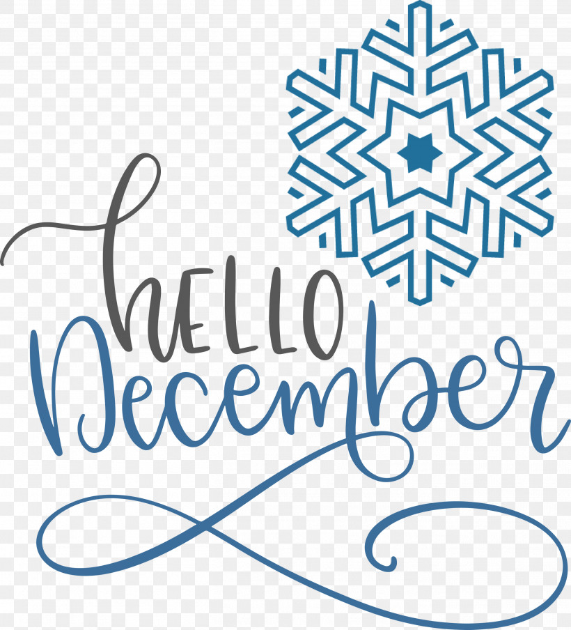 Hello December Winter December, PNG, 2719x3000px, Hello December, Christmas Day, December, Drawing, Logo Download Free