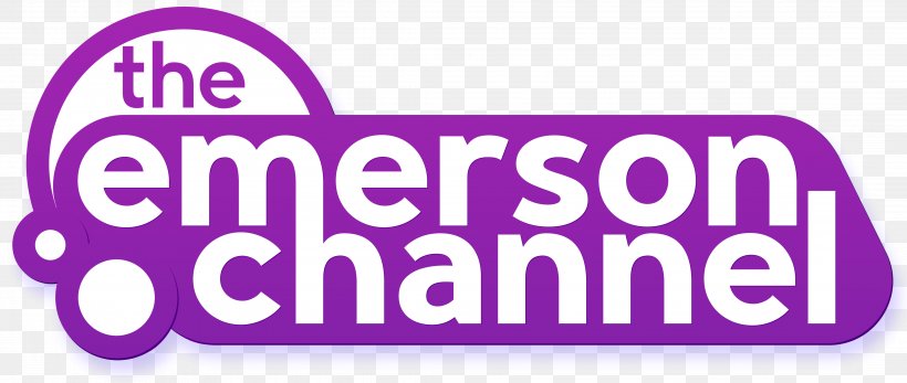 The Emerson Channel Television Channel Television Show Television Network, PNG, 4326x1833px, Television Channel, Area, Brand, College, Executive Producer Download Free