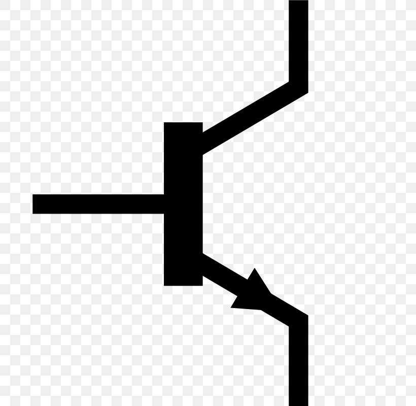 Electronic Symbol Bipolar Junction Transistor Electronics Electronic Circuit, PNG, 692x800px, Electronic Symbol, Bipolar Junction Transistor, Black, Black And White, Diode Download Free