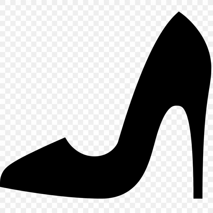 High-heeled Shoe Clip Art, PNG, 1600x1600px, Highheeled Shoe, Black, Black And White, Blog, Button Download Free