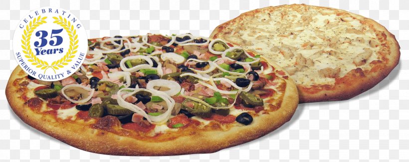 California-style Pizza Sicilian Pizza Take-out New York-style Pizza, PNG, 1642x652px, Californiastyle Pizza, American Food, California Style Pizza, Cuisine, Delivery Download Free