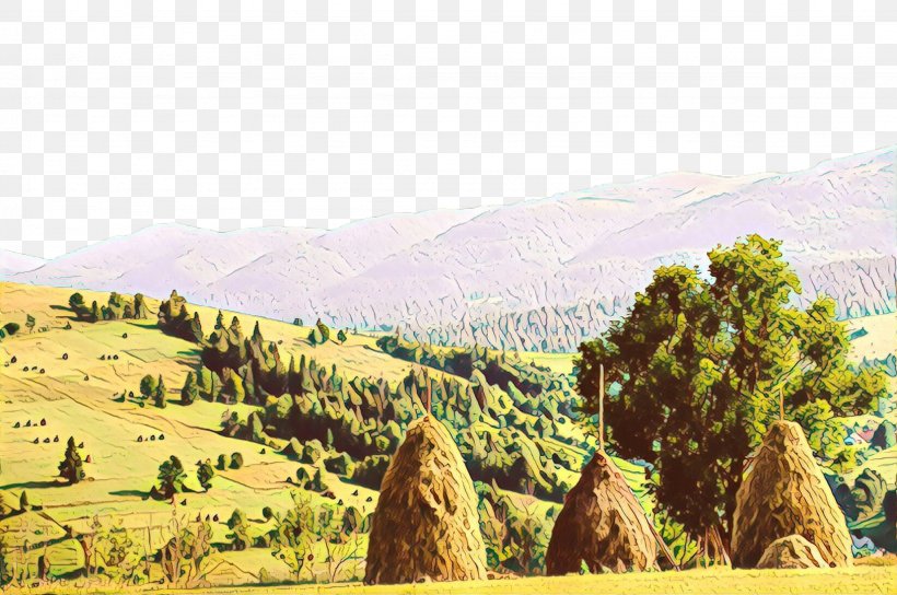 Natural Landscape Hill Tree Biome Ecoregion, PNG, 2256x1499px, Natural Landscape, Biome, Ecoregion, Grass, Grassland Download Free