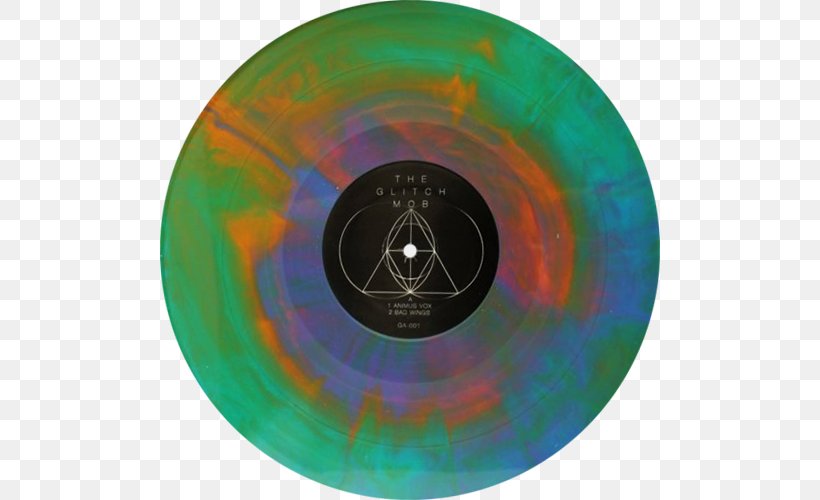 Phonograph Record The Glitch Mob Compact Disc Record Store Day Special Edition, PNG, 500x500px, Watercolor, Cartoon, Flower, Frame, Heart Download Free