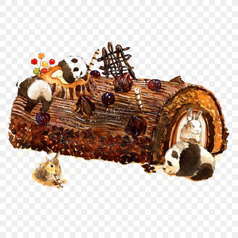 Yule Log Chocolate Cake, PNG, 900x900px, Yule Log, Cake, Chocolate, Chocolate Cake, Cuisine Download Free