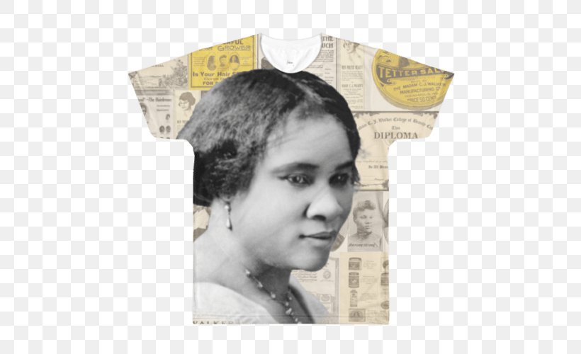 Madam C. J. Walker Delta African American Biography Female, PNG, 500x500px, Madam C J Walker, African American, Biography, Birth, Black History Month Download Free