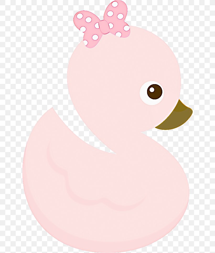 Pink Rubber Ducky Bird Cartoon Clip Art, PNG, 650x965px, Pink, Bird, Cartoon, Duck, Ducks Geese And Swans Download Free