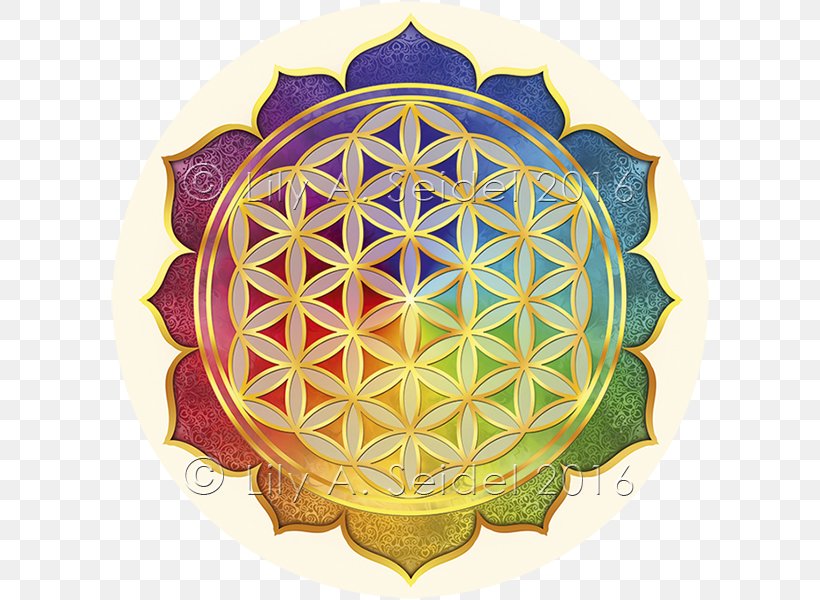 Sacred Geometry Overlapping Circles Grid Nelumbo Nucifera Decal, PNG, 600x600px, Sacred Geometry, Art, Decal, Diameter, Dishware Download Free