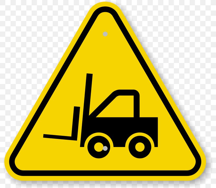 Traffic Sign Warning Sign Hazard Symbol Forklift, PNG, 800x716px, Traffic Sign, Area, Forklift, Hazard, Hazard Symbol Download Free