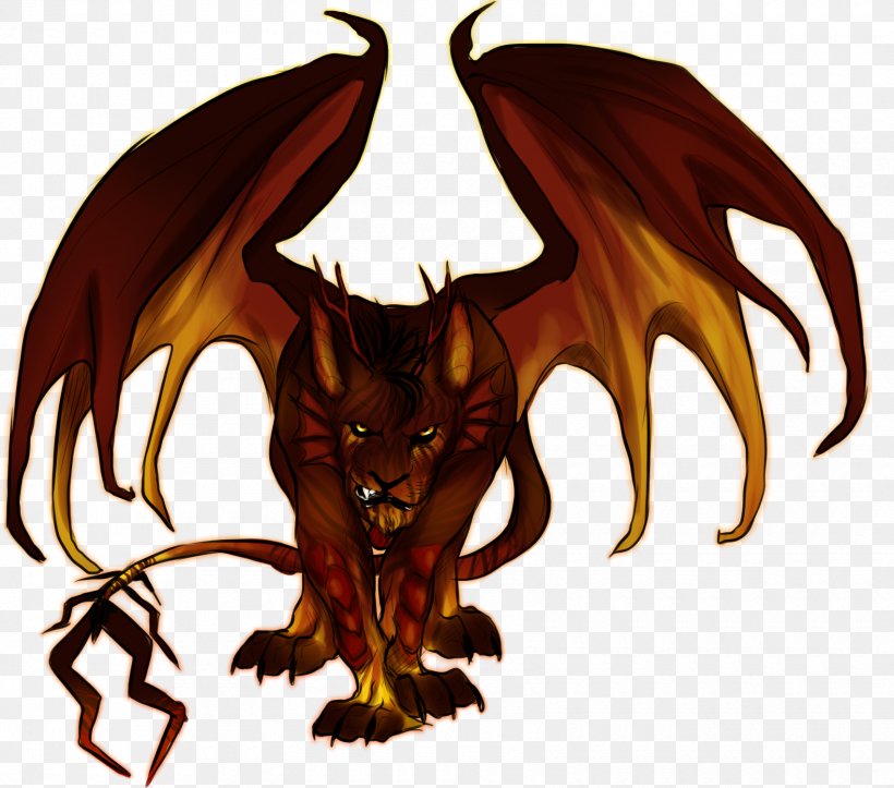 Illustration Cartoon Demon, PNG, 1700x1500px, Cartoon, Claw, Demon, Dragon, Fictional Character Download Free