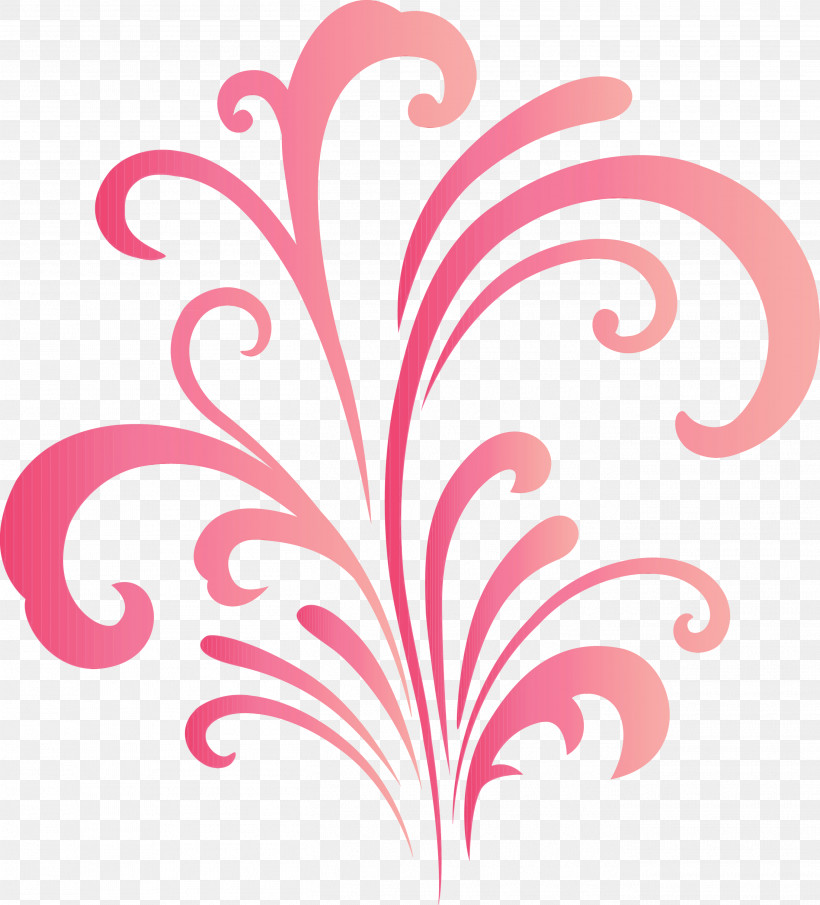Pink Ornament Pattern Plant, PNG, 2716x3000px, Spring Frame, Decoration Frame, Ornament, Paint, Pink Download Free
