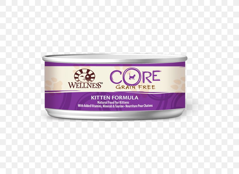 Wellness Core Dry Cat Food Kitten Dog, PNG, 600x600px, Cat Food, Canning, Cereal, Chicken As Food, Cream Download Free