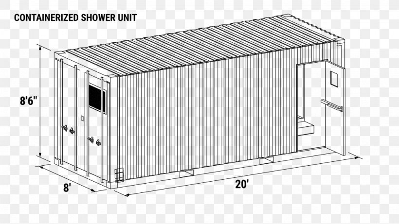 House Shipping Container Shower Containerization Sink, PNG, 1024x576px, House, Building, Cargo, Containerization, Elevation Download Free