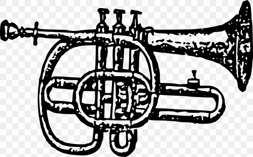 Cornet Trumpet Mellophone Bugle Musical Instruments, PNG, 2400x1494px, Watercolor, Cartoon, Flower, Frame, Heart Download Free