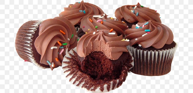 Cupcake Chocolate Cake Hot Chocolate Ganache, PNG, 691x397px, Cupcake, Buttercream, Cake, Chocolate, Chocolate Brownie Download Free