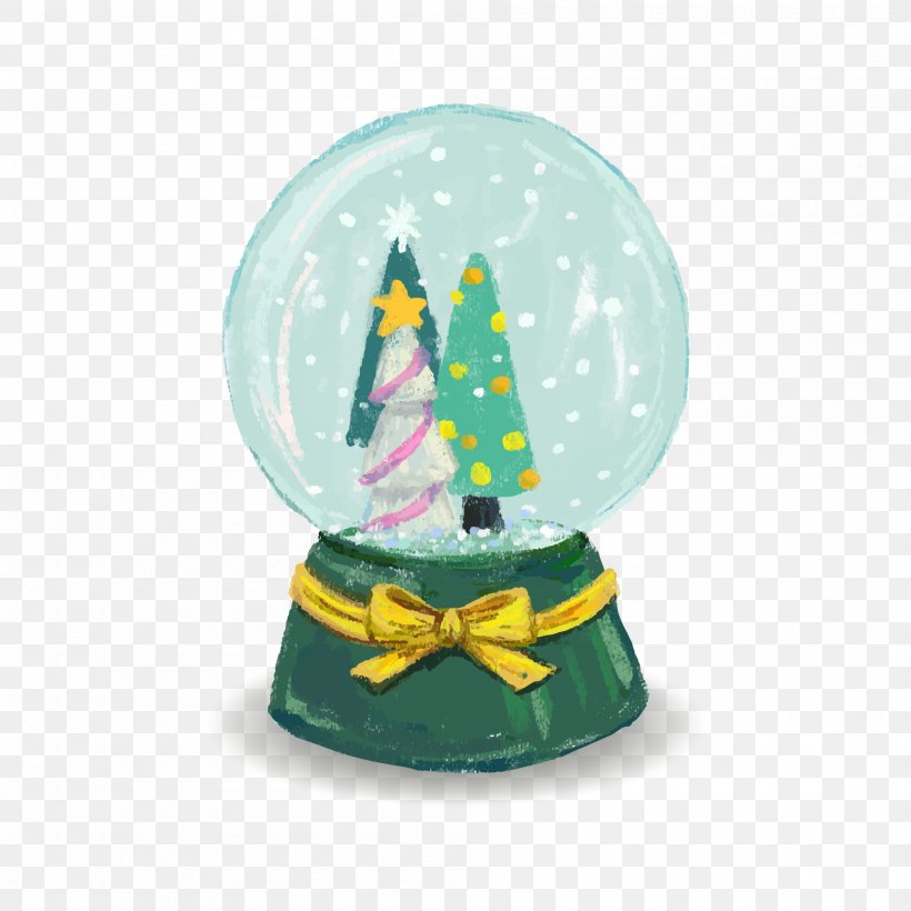 Crystal Ball Christmas Ornament, PNG, 2000x2000px, Christmas Ornament, Ball, Christmas, Christmas Decoration, Christmas Tree Download Free