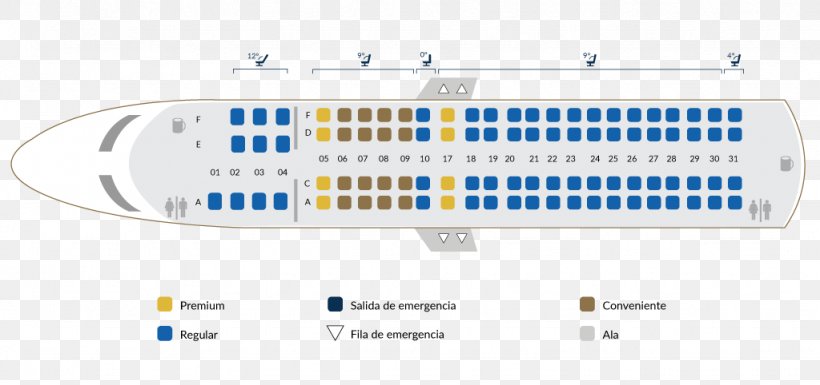 Copa Airlines Seat Map Boeing 737 Embraer 190 Embraer Erj Family Copa Airlines, Png, 1024X482Px,  Boeing 737, Aircraft Seat Map,