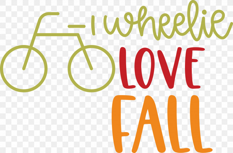 Love Fall Love Autumn I Wheelie Love Fall, PNG, 3000x1979px, Logo, Happiness, Line, Meter, Number Download Free