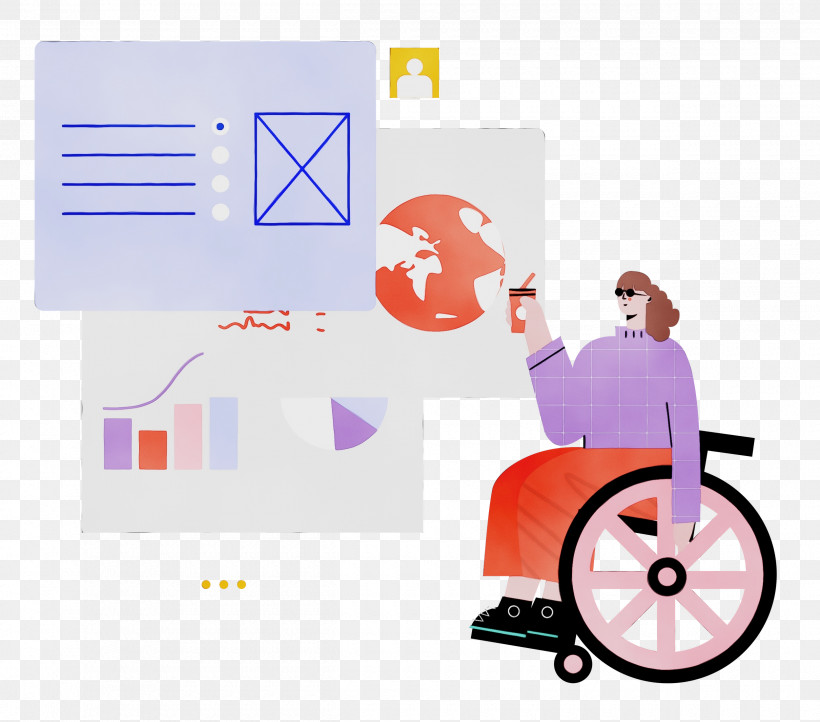 Drawing Animation Cartoon Visual Arts Logo, PNG, 2500x2204px, Wheel Chair, Animation, Cartoon, Drawing, Logo Download Free