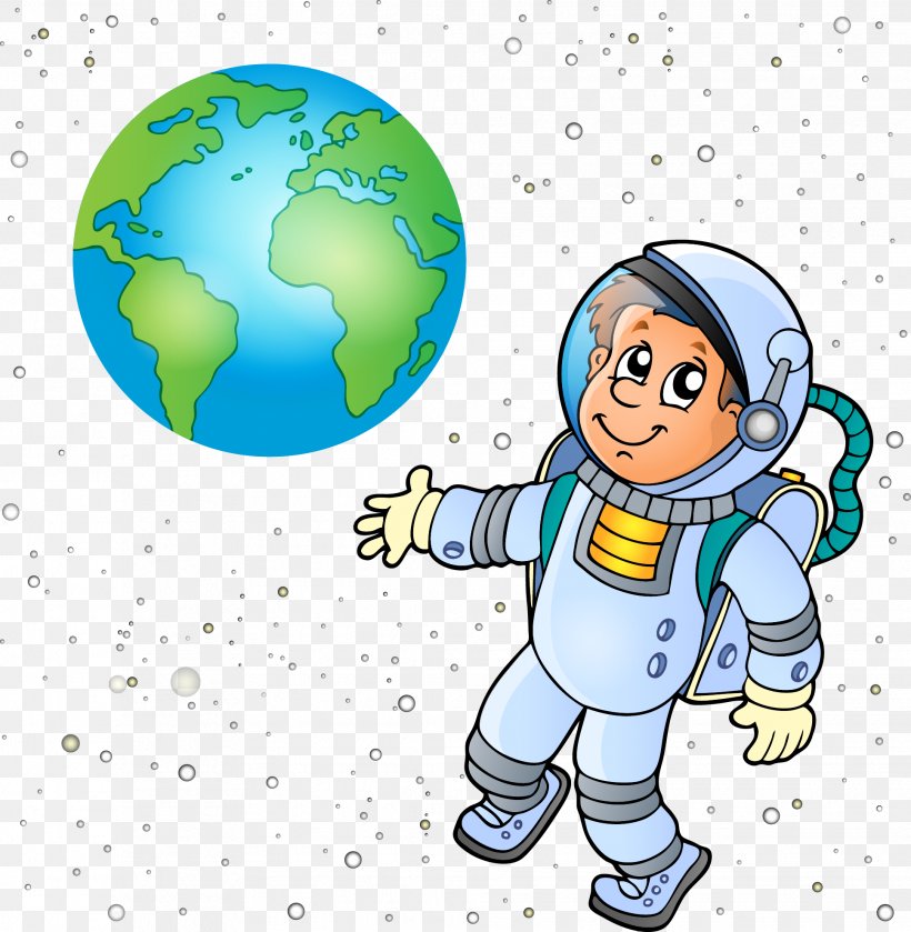 Earth Astronaut Outer Space Euclidean Vector, PNG, 1935x1982px, Earth, Area, Astronaut, Ball, Boy Download Free