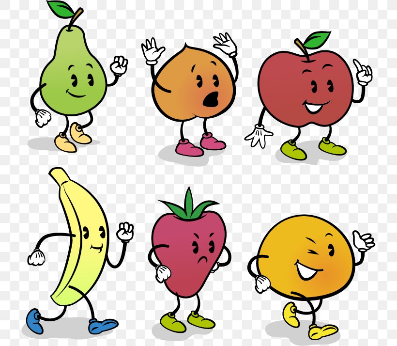 Fruit Euclidean Vector, PNG, 732x714px, Fruit, Area, Artwork, Cartoon, Drawing Download Free