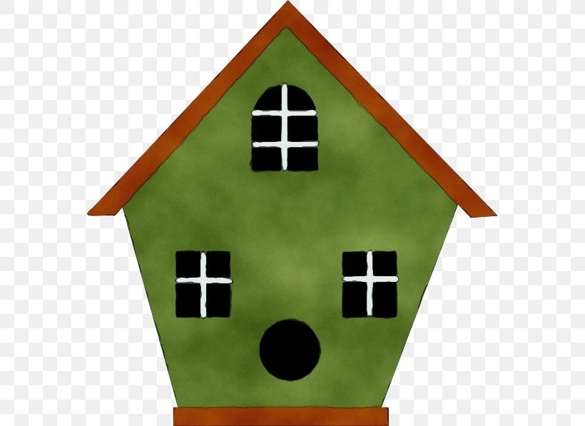Green House Symbol, PNG, 576x597px, Watercolor, Green, House, Paint, Symbol Download Free
