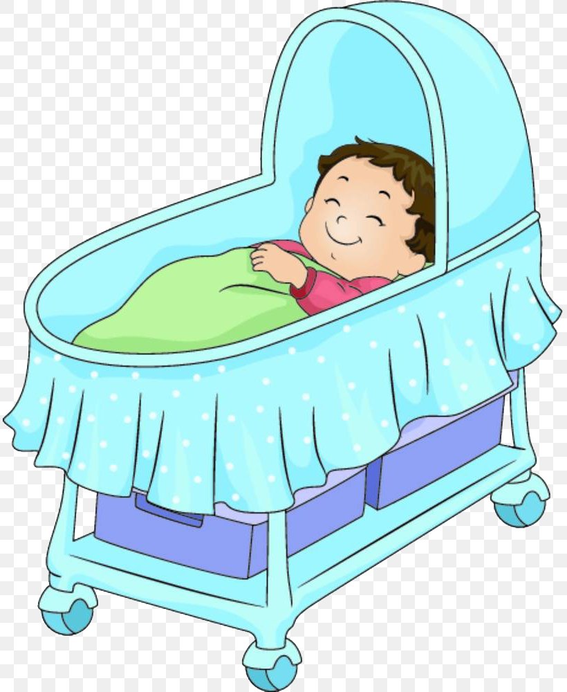 Infant Bed Cartoon Illustration, PNG, 811x1000px, Infant, Aqua, Baby Products, Bassinet, Bed Download Free