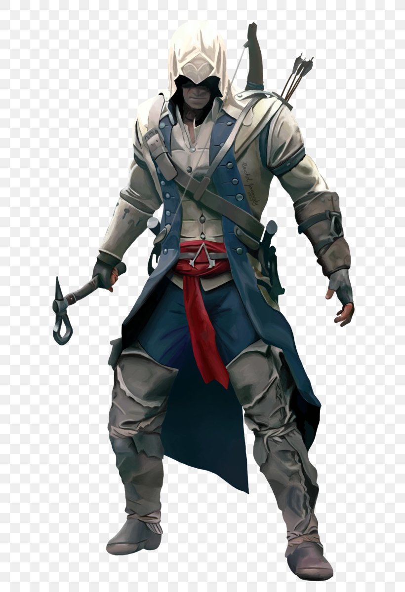 Assassin's Creed III: Liberation Assassin's Creed: Brotherhood Assassin's Creed: Connor Saga, PNG, 665x1200px, Connor Kenway, Action Figure, Armour, Assassins, Character Download Free