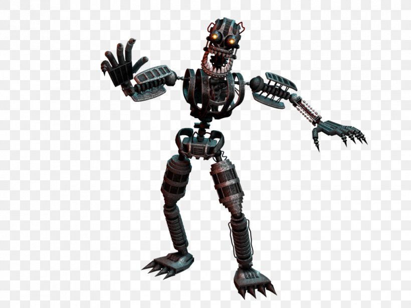 Five Nights At Freddy's 4 Five Nights At Freddy's: The Twisted Ones Nightmare Endoskeleton, PNG, 1032x774px, Nightmare, Action Figure, Action Toy Figures, Art, Deviantart Download Free