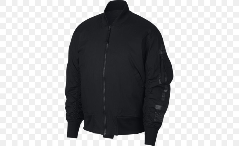 Hoodie Jacket T-shirt Clothing Sweater, PNG, 500x500px, Hoodie, Black, Button, Clothing, Flight Jacket Download Free