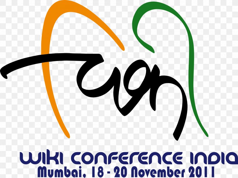 Wiki Conference India Logo Kamma, PNG, 2004x1500px, India, Area, Brand, Happiness, Kamma Download Free
