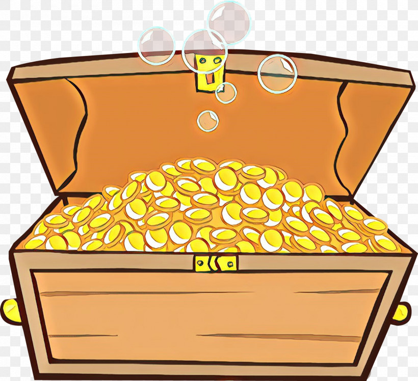 Yellow Treasure Box, PNG, 2000x1825px, Yellow, Box, Treasure Download Free
