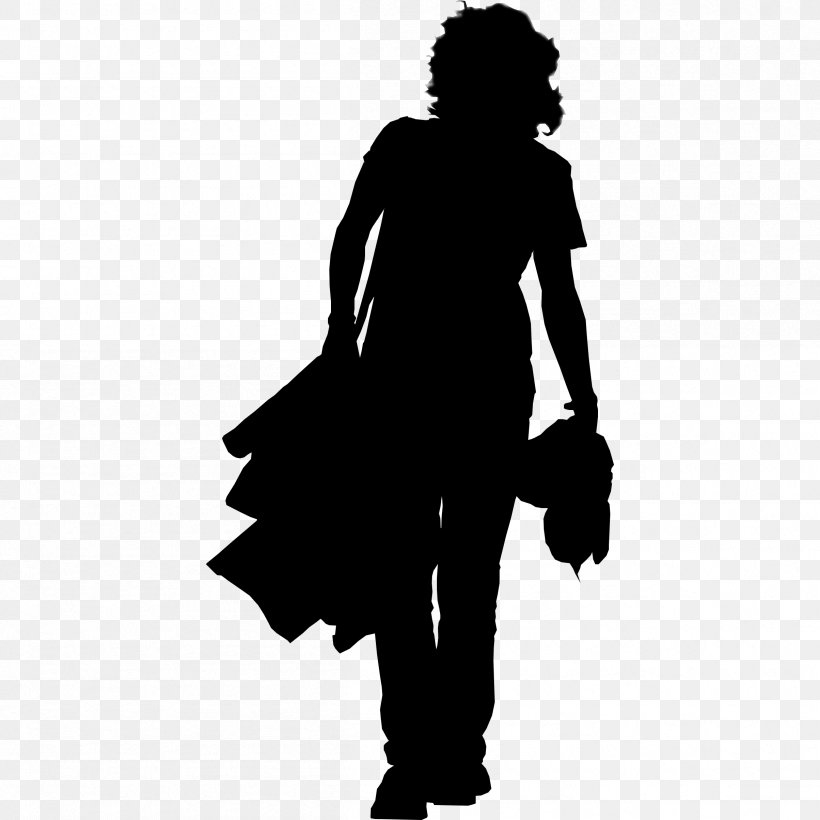 Clip Art Silhouette Image, PNG, 2408x2408px, Silhouette, Art, Blackandwhite, Drawing, Female Download Free