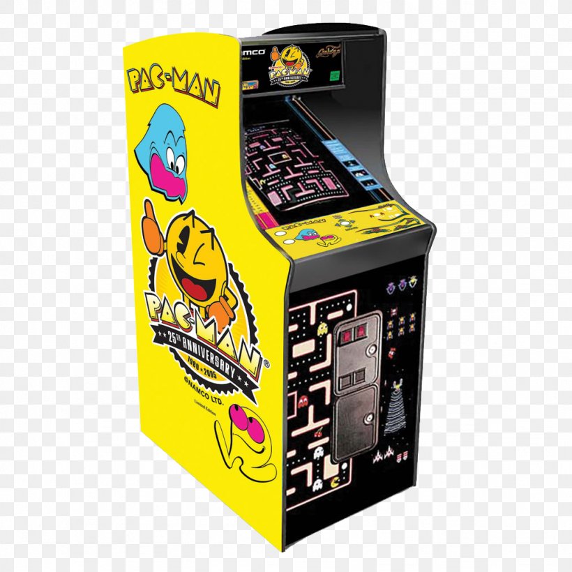 Ms. Pac-Man Pac-Man & Galaga Dimensions Pac-Man Plus, PNG, 1024x1024px, Ms Pacman, Amusement Arcade, Arcade Cabinet, Arcade Game, Electronic Device Download Free