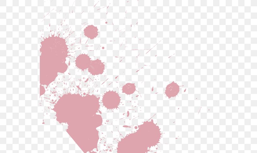Pink Inkjet Printing Stain, PNG, 565x489px, Pink, Button, Color, Heart, Ink Download Free