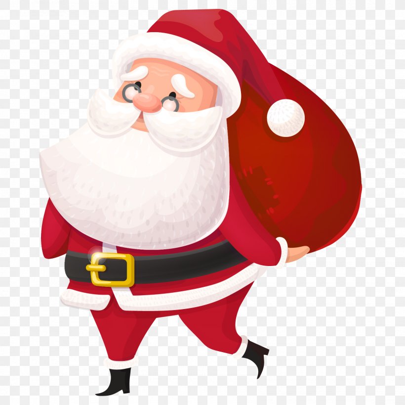 Santa Claus Christmas Day Mrs. Claus Gift Image, PNG, 1600x1600px, Santa Claus, Cartoon, Christmas, Christmas Day, Christmas Gift Download Free