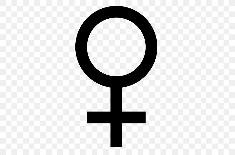 Gender Symbol Female, PNG, 540x540px, Gender Symbol, Cross, Female, Gender, Gender Of Connectors And Fasteners Download Free