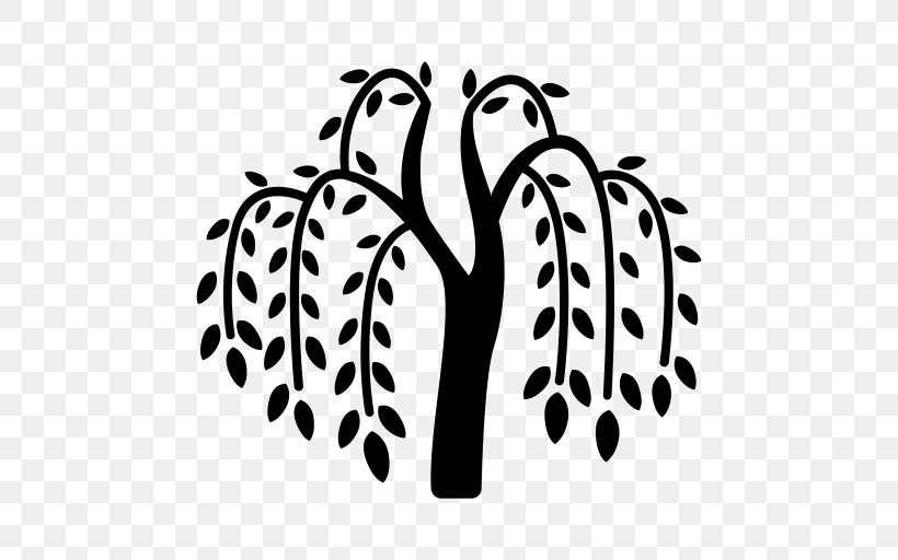 Clip Art Weeping Willow Drawing Illustration, PNG, 512x512px, Weeping Willow, Blackandwhite, Branch, Coloring Book, Drawing Download Free