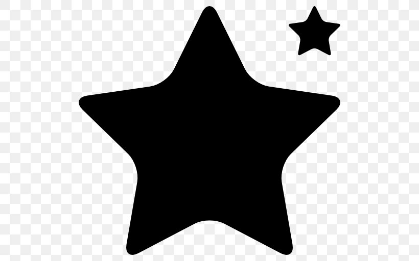 Silhouette Five-pointed Star Clip Art, PNG, 512x512px, Silhouette, Black, Black And White, Drawing, Fivepointed Star Download Free